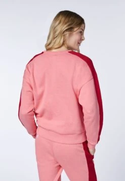 Chiemsee MIT LABEL PRINT IM FARBVERLAUF - Sweatshirt - Salmon Rose -Chiemsee 0ba61cb11b794a2e924b23cc8ad7036f