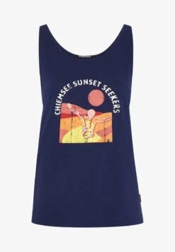 Chiemsee MIT JUMPER-PRINT - Top - Medieval Blue -Chiemsee 0fd1237f944d40a4913c69061c77b747