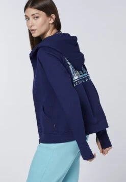 Chiemsee MIT PRINT - Sweatjacke - Medieval Blue -Chiemsee 2ad0097a01b54bd5aca0953994667ed6