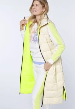 Chiemsee PADDED REGULAR FIT - Weste - Parchment -Chiemsee 44eb8342162d452c9d73b4c7290428ed