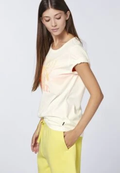 Chiemsee MIT SCHRIFTZUG - T-Shirt Print - Star White -Chiemsee 8a248cddba2e40ffaa3806d6a2d5d714