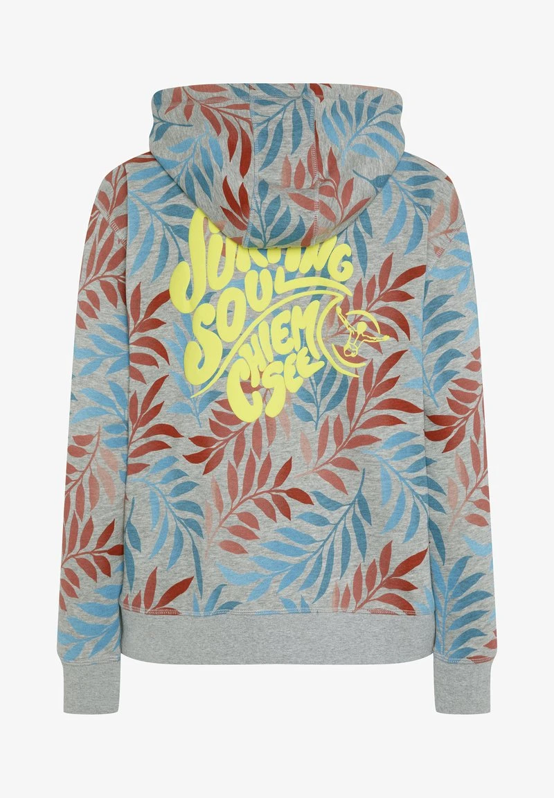 Chiemsee IM SCHRIFTZUG UND BLATT-DESIGN - Kapuzenpullover - Medium Grey Red 5 Chiemsee IM SCHRIFTZUG UND BLATT-DESIGN - Kapuzenpullover - Medium Grey Red – Bild 5