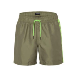 Badeshorts Mit CHIEMSEE Logo Print An Der Seite