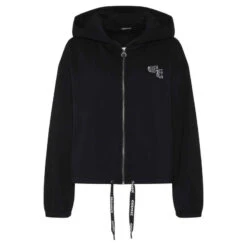 Chiemsee Boxy Loose-Fit Sweatjacke Mit Label-Stitching