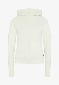 Chiemsee MIT PRINT - Sweatjacke - Star White -Chiemsee c225c713b7604d83922b9a09c3659afb