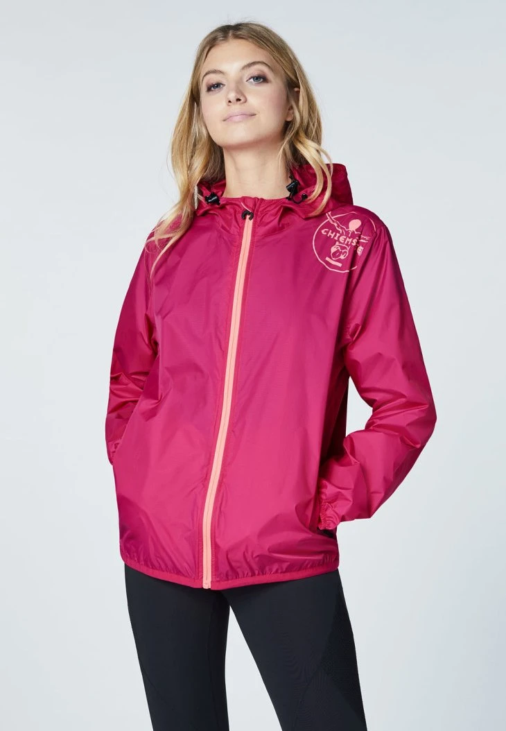 Chiemsee ZUR FALTBAR - Regenjacke / Wasserabweisende Jacke - Bright Rose