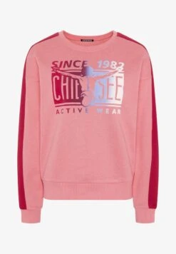 Chiemsee MIT LABEL PRINT IM FARBVERLAUF - Sweatshirt - Salmon Rose -Chiemsee c46a34ad41354f0e9e73258b5c0fa1ce