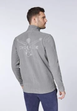 Chiemsee REGULAR FIT - Fleecejacke - Neutral Gray -Chiemsee c4f9319a425b467b9c004cea42f412ac