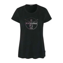 CHIEMSEE Damen T-Shirt - Taormina, Shirt, Baumwolle, Rundhals, Logo, Kurz,