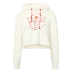 Chiemsee Cropped Hoodie Im Jumper-Design