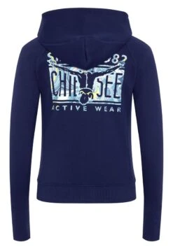 Chiemsee MIT PRINT - Sweatjacke - Medieval Blue -Chiemsee d3988af164ab469fb68b76f057b8b613
