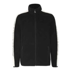 Chiemsee Fleecejacke Mit Großem Schriftzug Am Ärmel