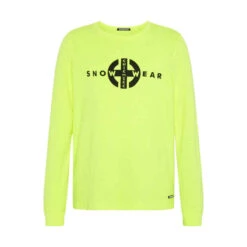 Chiemsee Longsleeve Mit SNOW-WEAR-Print