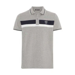 Chiemsee Poloshirt Mit Streifendetails Am Kragen Und Auf Der Brust