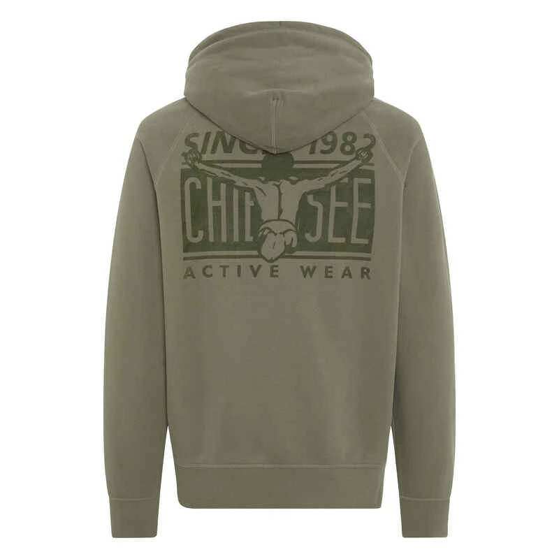 Sweatjacke Mit CHIEMSEE Rückenprint 5 Sweatjacke Mit CHIEMSEE Rückenprint – Bild 5