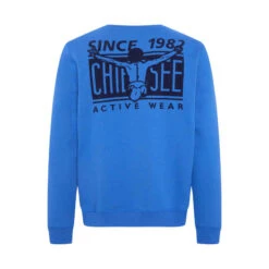 Chiemsee Sweatshirt Aus Baumwollmix Mit Logo-Print -Chiemsee sweatshirt aus baumwollmix mit logo print 3