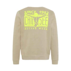 Chiemsee Sweatshirt Aus Baumwollmix Mit Logo-Print -Chiemsee sweatshirt aus baumwollmix mit logo print 4