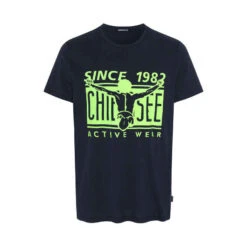 Chiemsee T-Shirt Aus Baumwolle In Two-Tone-Optik -Chiemsee t shirt aus baumwolle in two tone optik 2