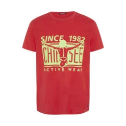 Chiemsee T-Shirt Aus Baumwolle In Two-Tone-Optik -Chiemsee t shirt aus baumwolle in two tone optik 3