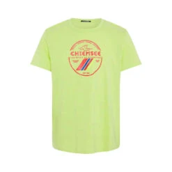 Chiemsee T-Shirt Aus Baumwolle Mit Label-Frontprint -Chiemsee t shirt aus baumwolle mit label frontprint 3