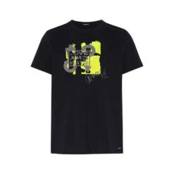 Chiemsee T-Shirt Aus Texturiertem Jersey Im Statement-Design