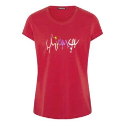 Chiemsee T-Shirt Mit Label-Schriftzug Im Art-Design