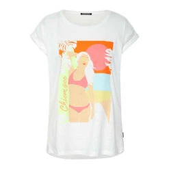 Chiemsee T-Shirt Mit Mehrfarbigem Frontprint