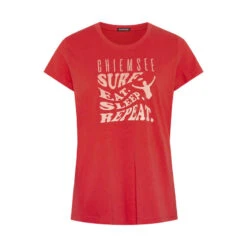 Chiemsee T-Shirt Mit Schriftzug